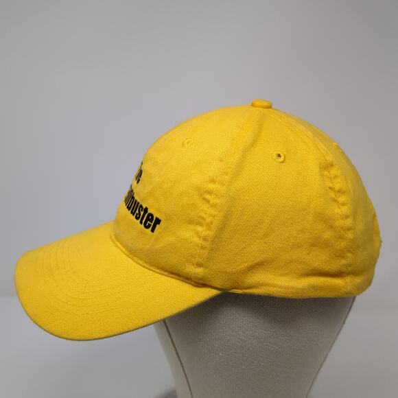 The Filibuster Strapback Baseball Cap Yellow One Size Adjustable Embroidered AMC - Picture 3 of 11